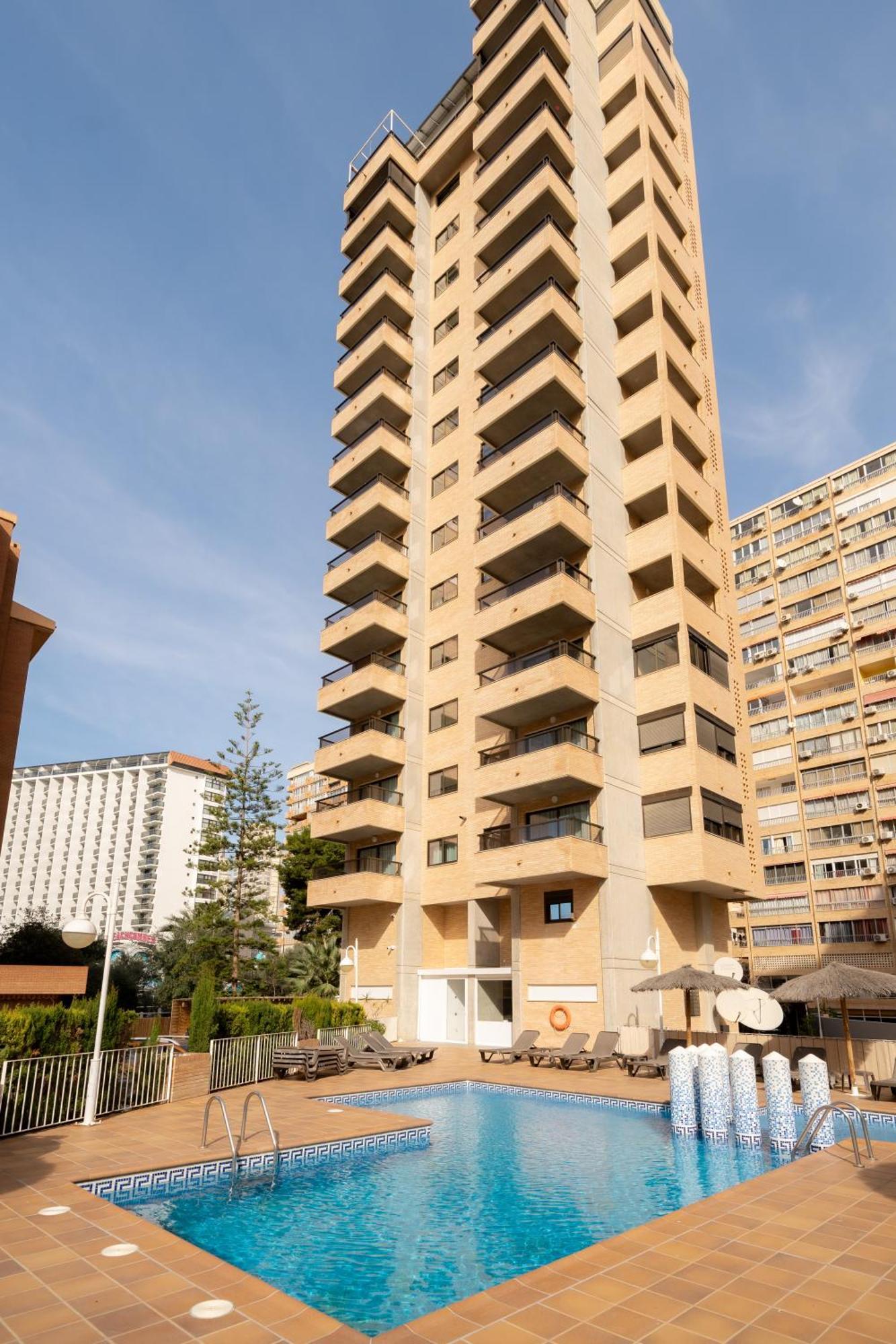San Diego Apartments By Mc Benidorm Eksteriør billede
